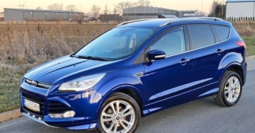 Ford Kuga II SUV 1.6 EcoBoost 150KM 2014 Ford Kuga Ford Kuga 1.6 EcoBoost 2x4 Individual 1.6 Benzyna 150KM, zdjęcie 1