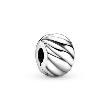 Zawieszka Charms Klips Smugi Srebro 925 na Pandora
