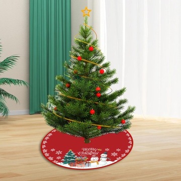 Юбка-ёлочка диаметром 90см Новогодние изделия Рождественский фасон D