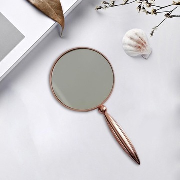 Ручное косметическое зеркало Handheld Beauty Pink