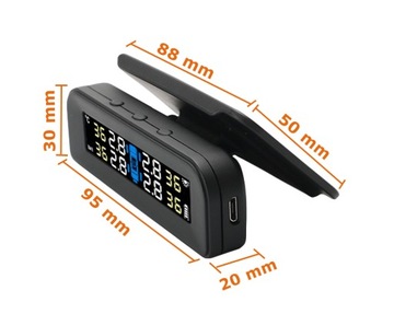 Солнечная система TPMS с 4 внешними датчиками