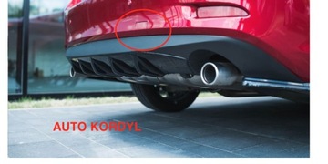 ZAŚLEPKA NAKŁADKA HAK TYŁ PRA MAZDA 6 GJ 12- KOLOR