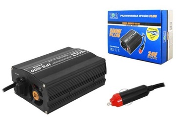 Повышающий преобразователь постоянного/переменного тока 24 В постоянного тока/230 В переменного тока, 350/500 Вт