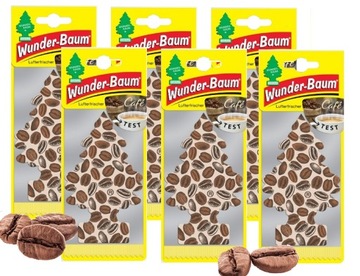 ZAPACH WUNDER BAUM CHOINKA ZAPACHOWA CAFE KAWA