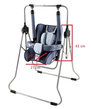 СТУЛ КАЧЕЛИ 2В1 ADBOR N1 Col: N-06