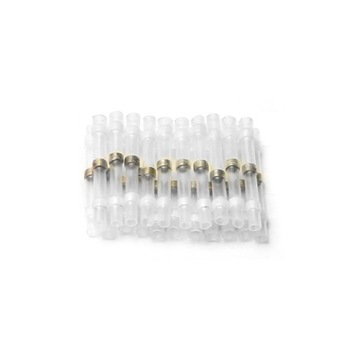 КРЫШКИ ТЕРМОУсадочные ЖЕСТЯНЫЕ, 50 ШТ, НАБОР ВОДОНЕПРОНИЦАЕМЫХ ТРУБОК