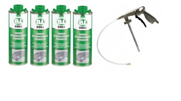 BOLL ZESTAW DO KONSERWACJI 4xUBS + pistolet