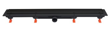 WERIT JOMO ODPŁYW LINIOWY 85 cm NISKI 65 MM CZARNY