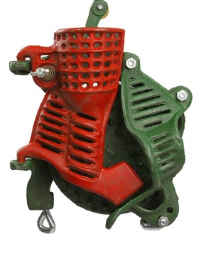 ŁUSZCZARKA ŁUSKARKA KOLB KUKURYDZY MASZYNKA żeliwo