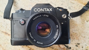 Contax 137 MA Quqrtz+ obiektyw