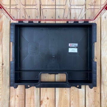 Вставка из пенопласта ГРАФИТ-КРАСНЫЙ для органайзера Qbrick System Pro Organizer 200