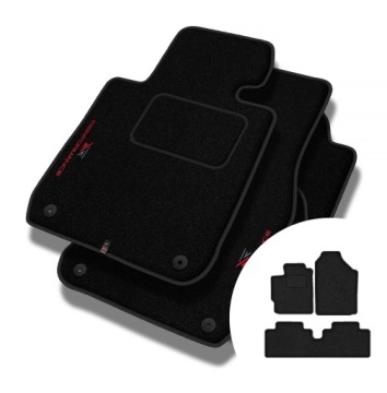 Velurové koberce Performance pro Toyota Yaris II 2005-2011