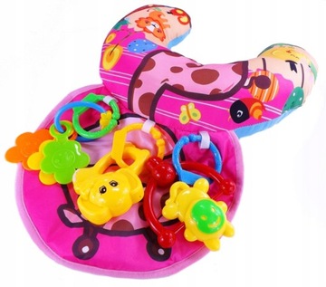 ПОЛЗУЩИЙ ВАЛИК, ДЕТСКАЯ ПОДУШКА, ПОГРЕМКА