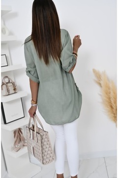 ЛЕГКАЯ РУБАШКА НА ПОЛОВИНЕ МОЛНИИ ALLORA! ВЗ.1