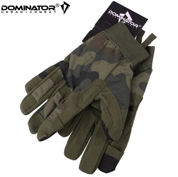 ТАКТИЧЕСКИЕ ПЕРЧАТКИ Dominator ARMY ДЛЯ СМАРТФОНА PL CAMO WZ.93 L