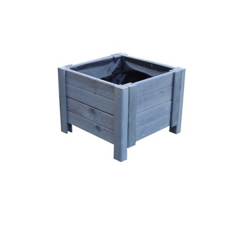 ДЕРЕВЯННЫЙ ЦВЕТОЧНЫЙ ГОРШОК, коробка 39x39x30 см