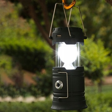 СВЕТОДИОДНЫЙ СОЛНЕЧНЫЙ ТУРИСТИЧЕСКИЙ ФОНАРЬ, СКЛАДНОЙ АККУМУЛЯТОР