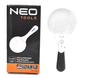 NEO Лупа Лупа 110 мм с подсветкой