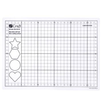 Podkładka do kleju 300x220x1,5mm, Dp Craft