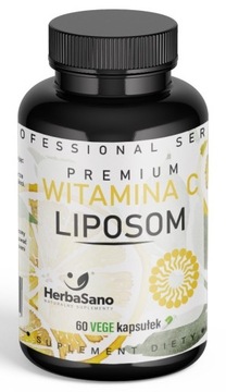 Herbasano Witamina C liposomalna 60 kapsułek