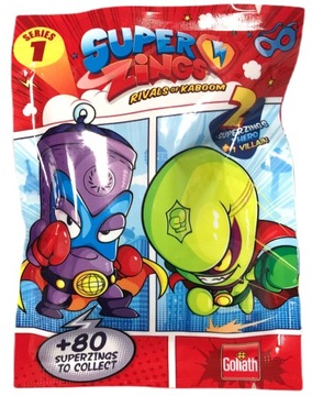 SUPER ZINGS SERIA 1 Dwupak FIGURKA W SASZETCE NIESPODZIANKA 2 szt. Magicbox