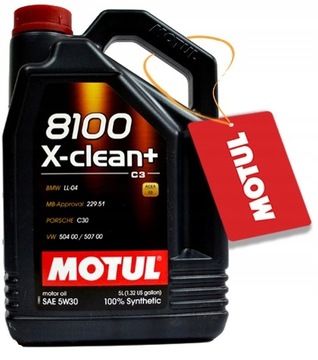 OLEJ SILNIKOWY MOTUL 8100 X-CLEAN+ 106377