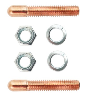 ЭЛЕКТРОДЫ замены ЗВЕЗД, треугольники для МОЛОТА, 20 шт, с МЕДНЕННЫМ покрытием