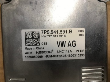 MĚNIČ MODUL LED KEBODA 7P5941591B