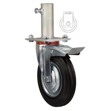 67стгу200/40 Колеса диаметром 200 Комплект лесов, 4 шт.