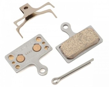 Klocki hamulcowe Shimano G04S XT SLX Alfine metaliczne BOX