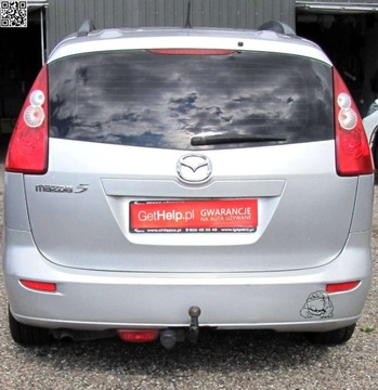 Mazda 5 I 2.0 MZR-CD 143KM 2006 Mazda 5 7 osob Zadbany- Polecam 2.0 Diesel 143KM, zdjęcie 4