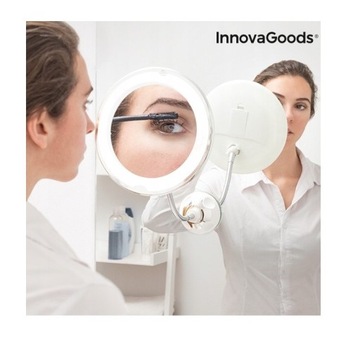 СВЕТОДИОДНОЕ КОСМЕТИЧЕСКОЕ ЗЕРКАЛО УВЕЛИЧИТЕЛЬНАЯ ПРИСОСКА
