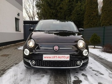Fiat 500 II Seria 4 1.2 69KM 2018 Fiat 500 1.25 16v 70KM Klima Alu 16 Ledy Tempomat, zdjęcie 1