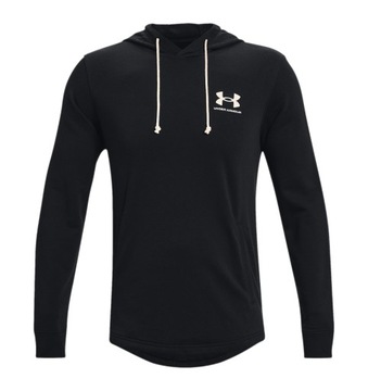 BLUZA MĘSKA UNDER ARMOUR Z KAPTUREM CZARNA M
