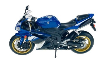 МОТОЦИКЛ WELLY YAMAHA YZF-R1 1:10 НОВАЯ МОДЕЛЬ 19см