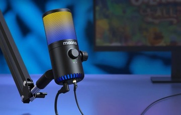 Игровой конденсаторный микрофон Maono DM30 Studio для USB-компьютера