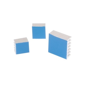 Алюминиевые радиаторы для Raspberry Pi (серебристый)