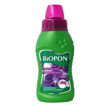 BIOPON NAWÓZ DO STORCZYKÓW OKRES KWITNIENIA