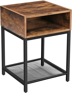SZAFKA NOCNA STOLIK DREWNO NOWOCZESNY DESIGN