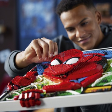 LEGO - ART - УДИВИТЕЛЬНЫЙ ЧЕЛОВЕК-ПАУК - 31209