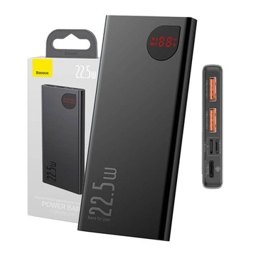 BASEUS MOCNY POWERBANK 10000MAH 22.5W 12V USB USB-C MICRO LED PD 3.0 QC 3.0