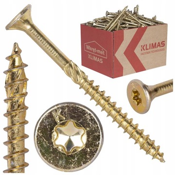 WKRĘTY CIESIELSKIE DO DREWNA 4x50 TORX 300szt