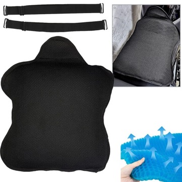 ГЕЛЕВЫЙ КОВРИК ПОДУШКА ДЛЯ СИДЕНЬЯ МОТОЦИКЛА ГЕЛЕВАЯ ПОДУШКА-ЧЕХОЛ