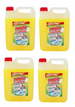 Odtłuszczacz Meglio 4 x 5l zapas Professional