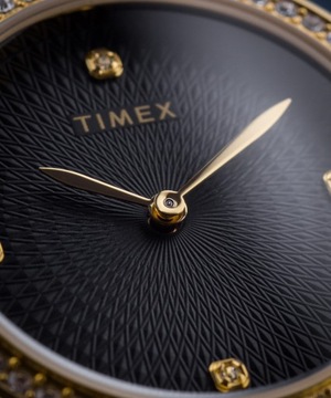 Zegarek Timex City TW2V24400 Złoty Kryształki 50WR