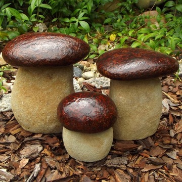 Украшение сада камнями, красивое оформление подарка