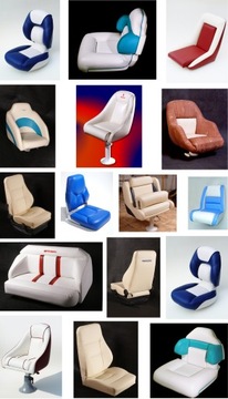 Кресло для яхты с обивкой из водонепроницаемой кожи.