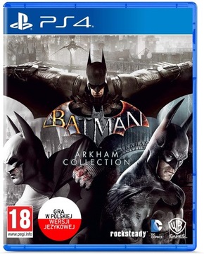 Batman Arkham Collection PS4 PS5 Akcja Po Polsku