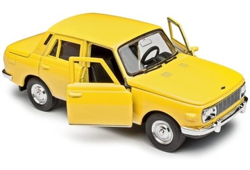 WARTBURG 353 MODEL METAL PRL WELLY 1:34 ŻÓŁTY
