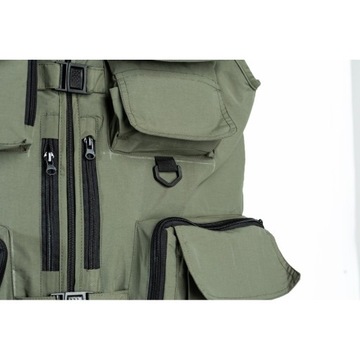 ЗЕЛЕНЫЙ РЫБАЛОЧНЫЙ ЖИЛЕТ JAXON, размер XXXL